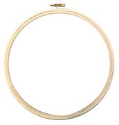 EMBROIDERY HOOPS WOODEN 10IN,  